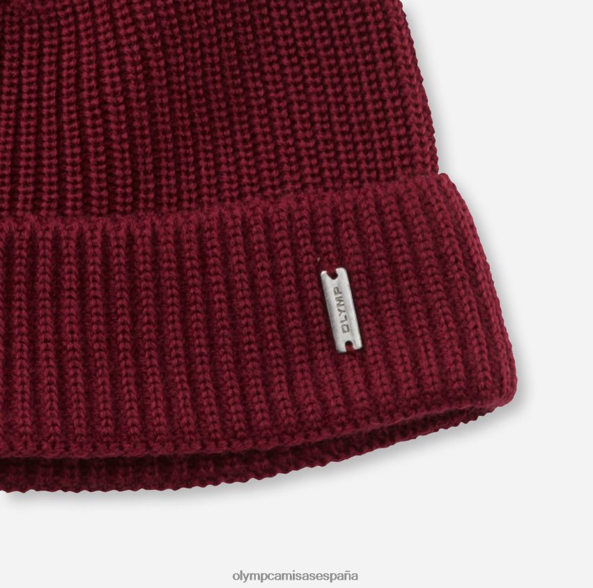 accesorios OLYMP conjunto gorro/bufanda rojo oscuro 8N2F2663