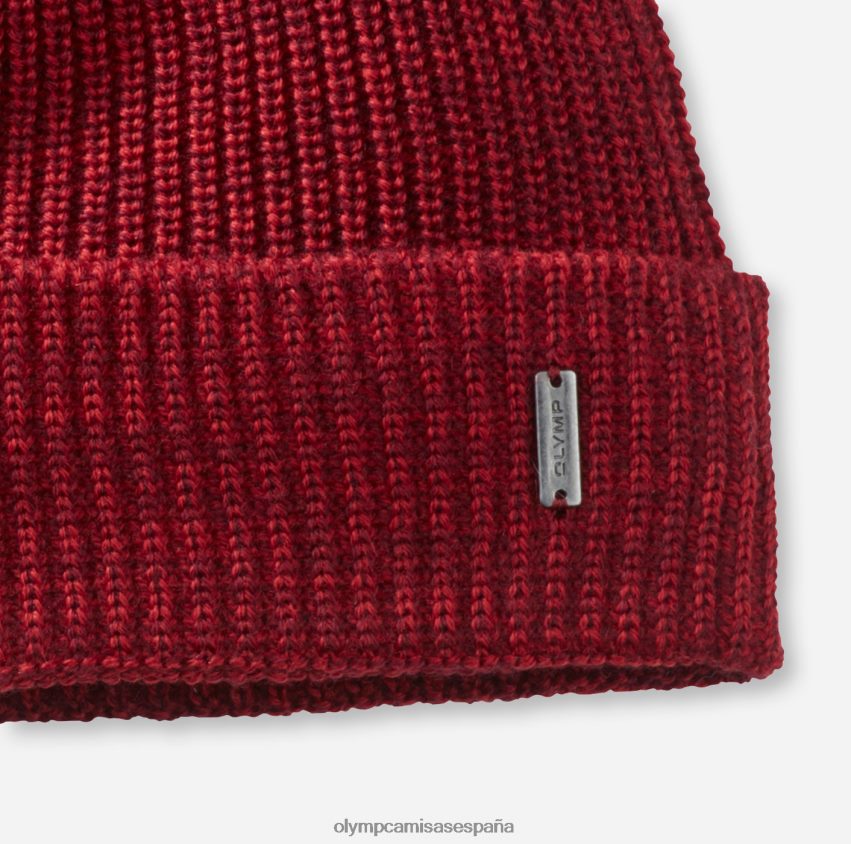 accesorios OLYMP conjunto gorro/bufanda rojo oscuro 8N2F2667