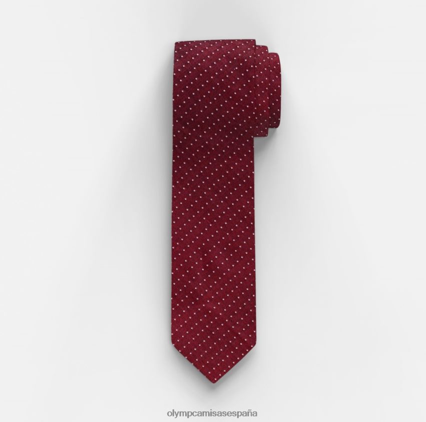 accesorios OLYMP corbata delgada 6,5 ​​cm, rojo oscuro 8N2F2453