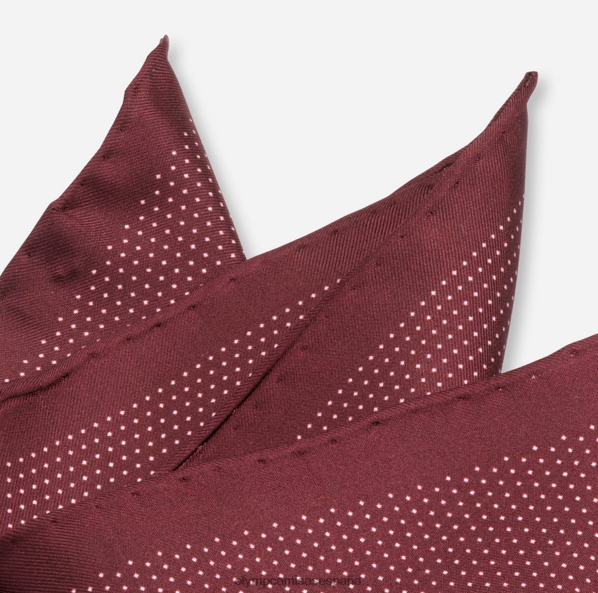 accesorios OLYMP pañuelo de bolsillo 33x33 cm, rojo oscuro 8N2F2614