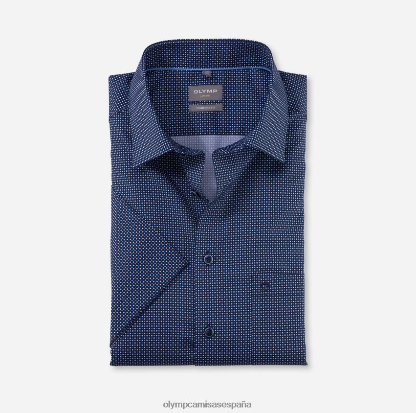 ropa OLYMP Camisa de vestir Luxor Comfort Fit, New Kent, Marine 8N2F1478