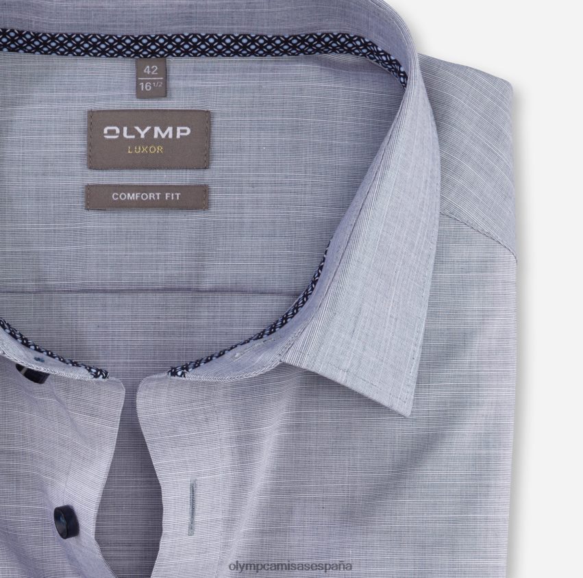 ropa OLYMP Camisa de vestir Luxor Comfort Fit, New Kent, Marine 8N2F1551