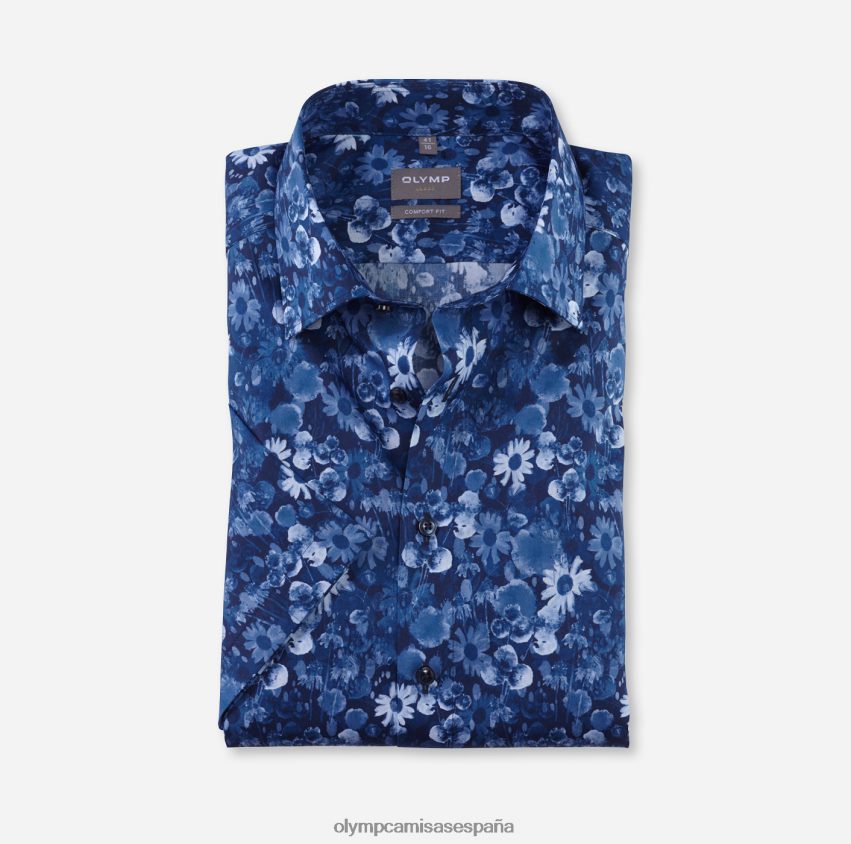 ropa OLYMP Camisa de vestir Luxor Comfort Fit, New Kent, Marine 8N2F1596