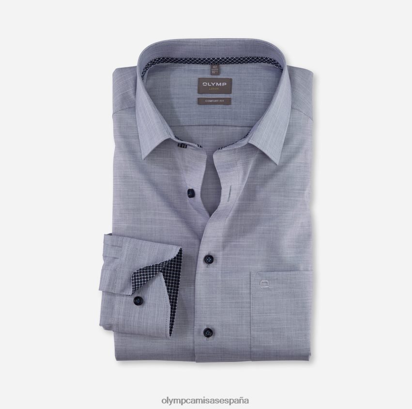 ropa OLYMP Camisa de vestir Luxor Comfort Fit, New Kent, Marine 8N2F1632