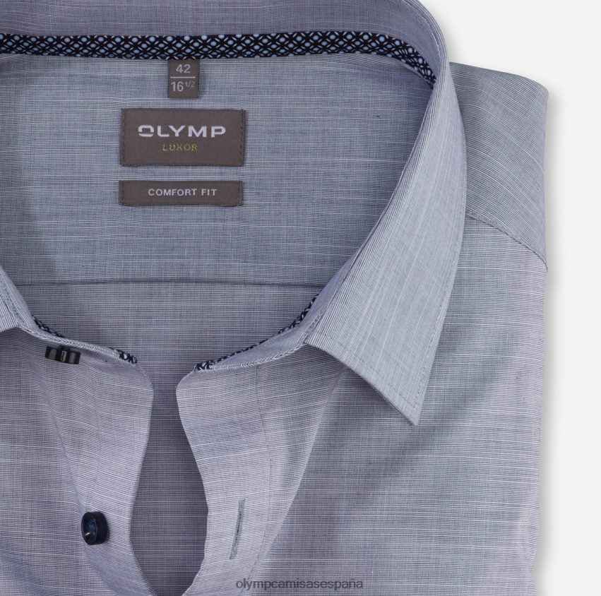 ropa OLYMP Camisa de vestir Luxor Comfort Fit, New Kent, Marine 8N2F1632