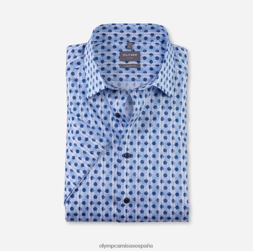 ropa OLYMP Camisa de vestir Luxor Comfort Fit, New Kent, azul 8N2F1473