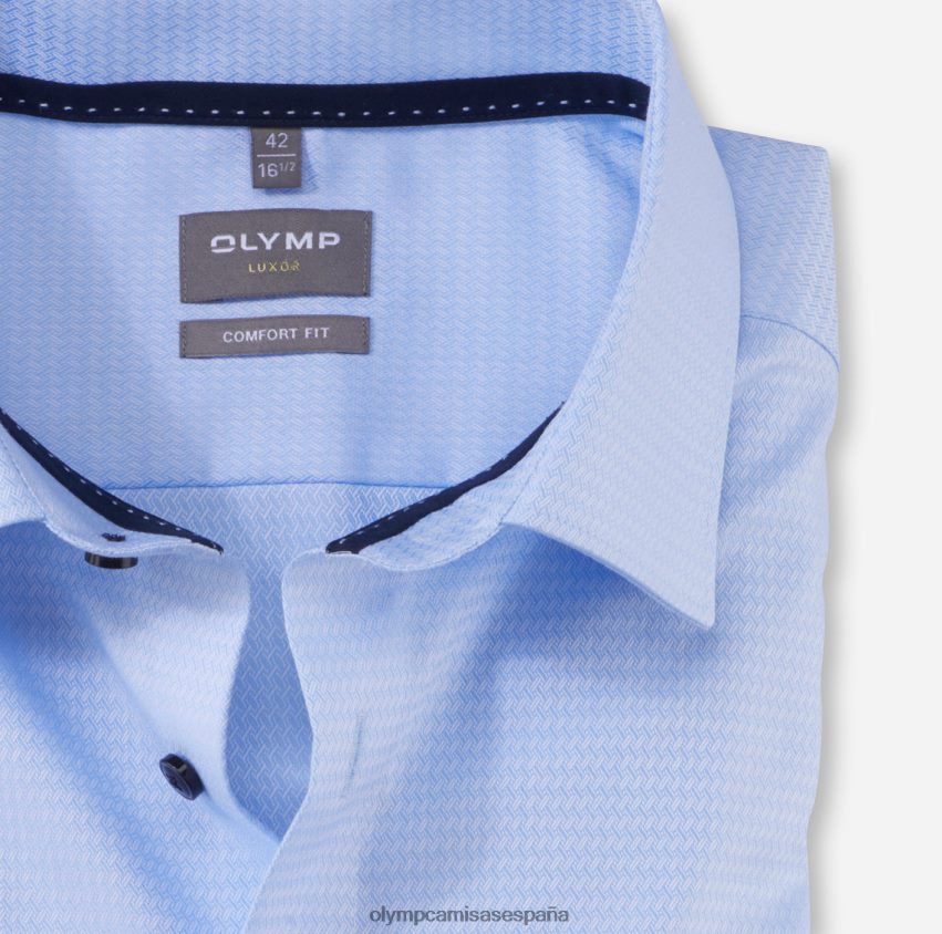 ropa OLYMP Camisa de vestir Luxor Comfort Fit, New Kent, azul 8N2F1502
