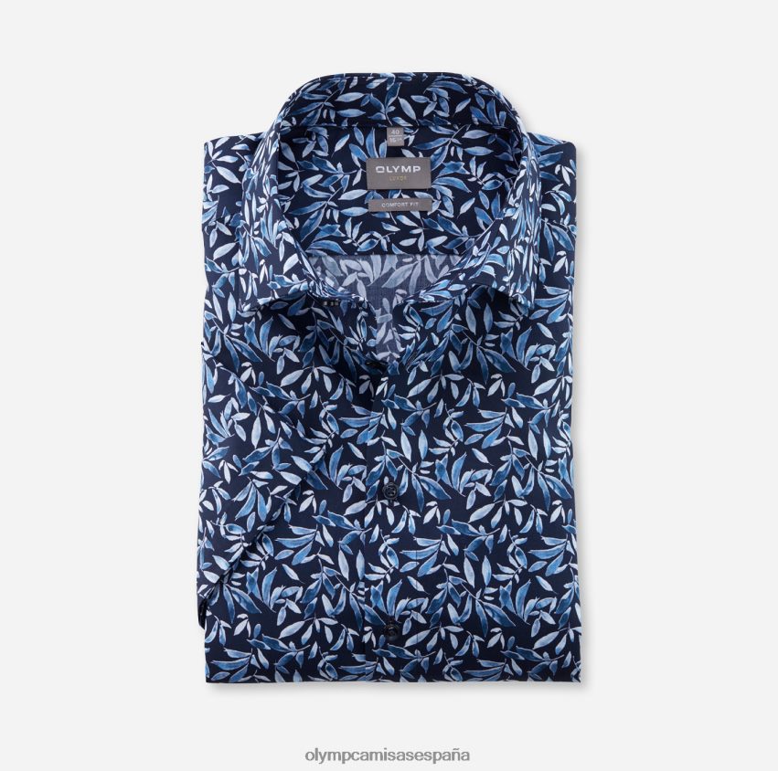 ropa OLYMP Camisa de vestir Luxor Comfort Fit, New Kent, azul 8N2F1508