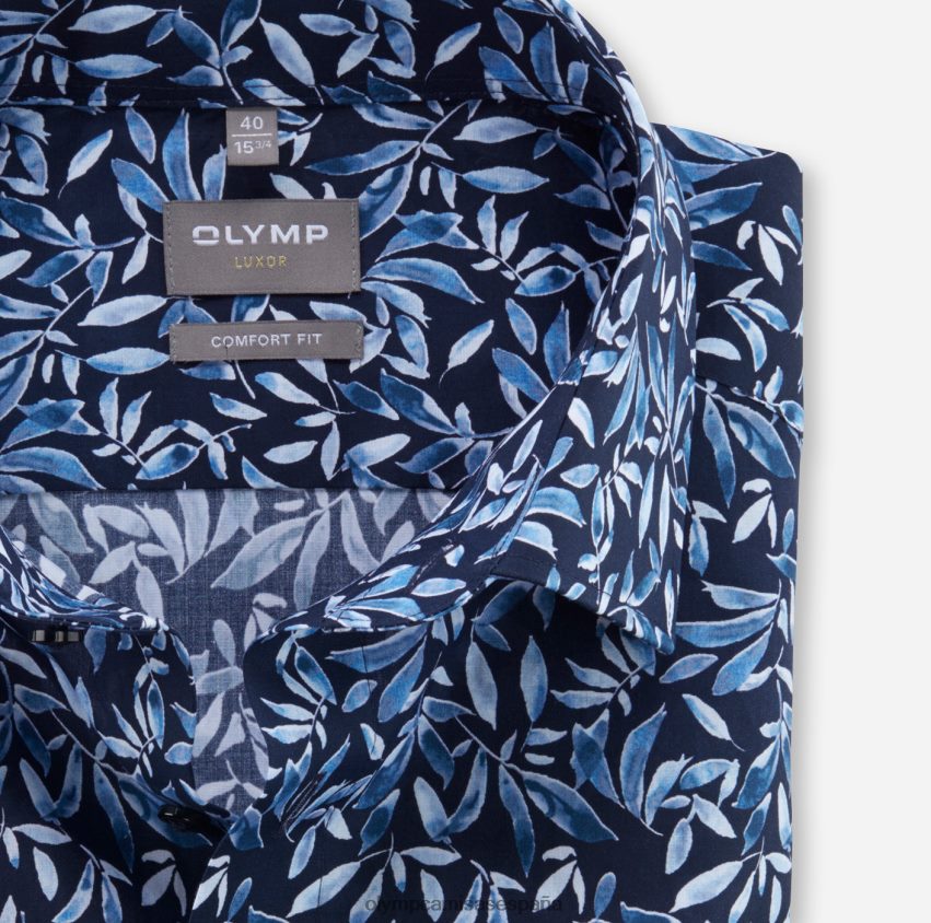 ropa OLYMP Camisa de vestir Luxor Comfort Fit, New Kent, azul 8N2F1508