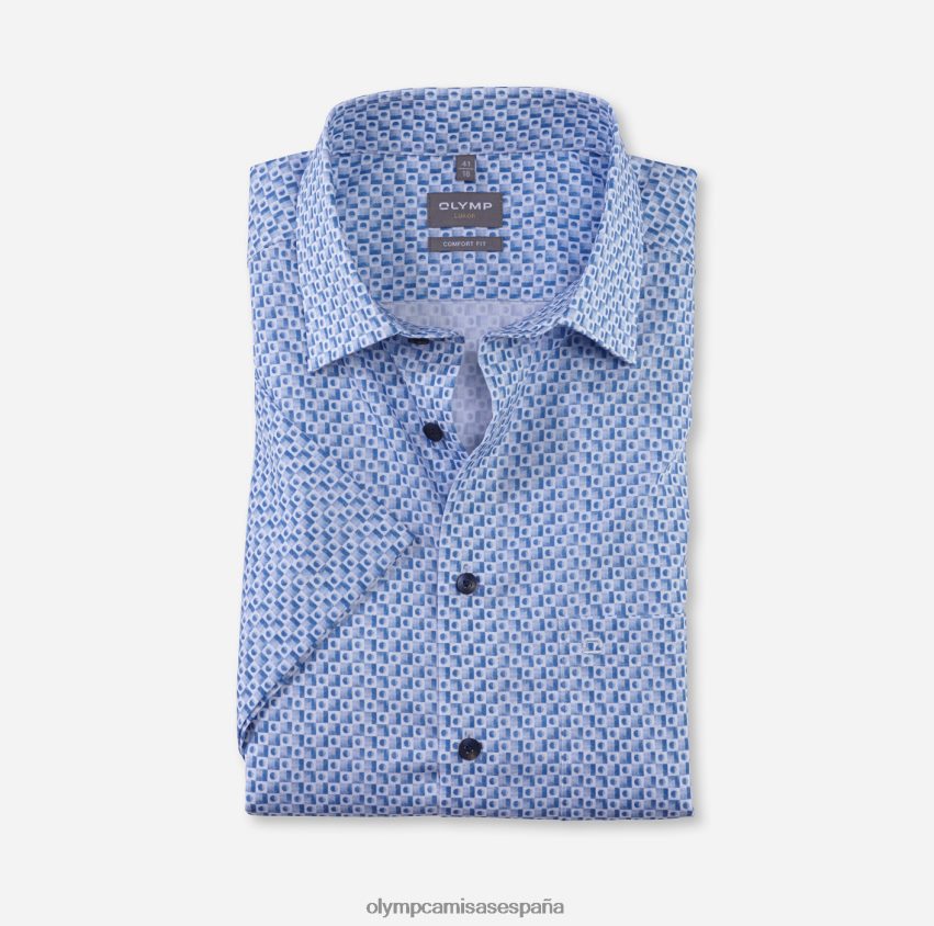 ropa OLYMP Camisa de vestir Luxor Comfort Fit, New Kent, azul 8N2F1538