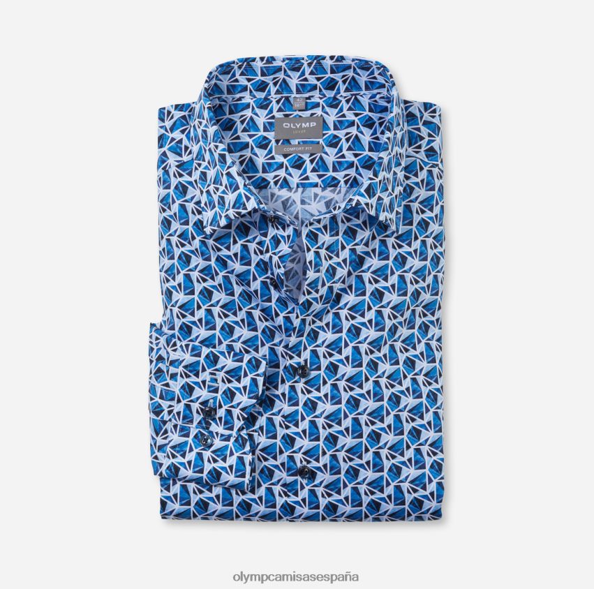 ropa OLYMP Camisa de vestir Luxor Comfort Fit, New Kent, azul 8N2F1608