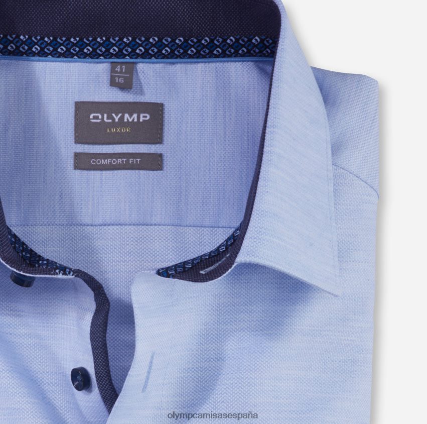 ropa OLYMP Camisa de vestir Luxor Comfort Fit, New Kent, azul 8N2F1613