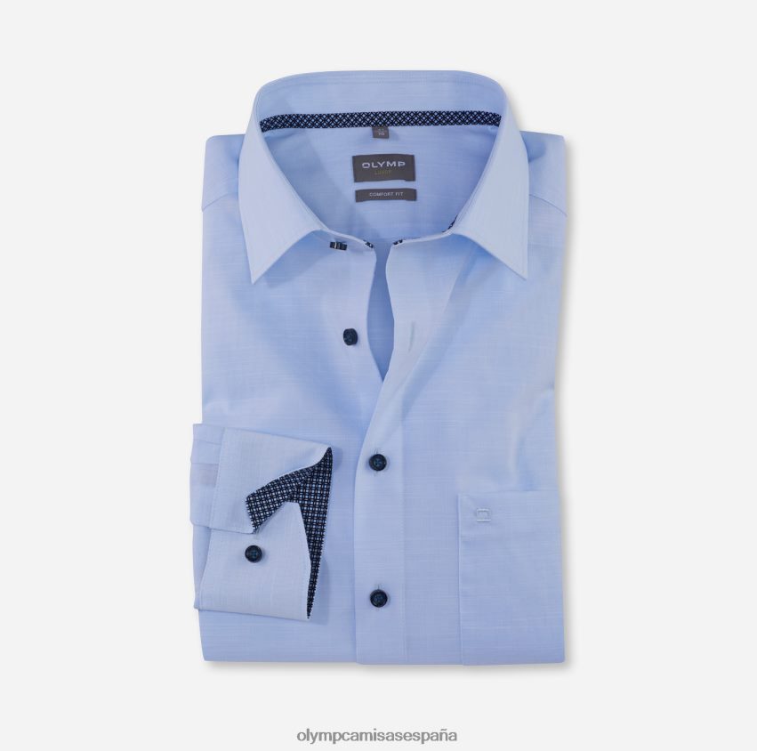 ropa OLYMP Camisa de vestir Luxor Comfort Fit, New Kent, azul 8N2F1623