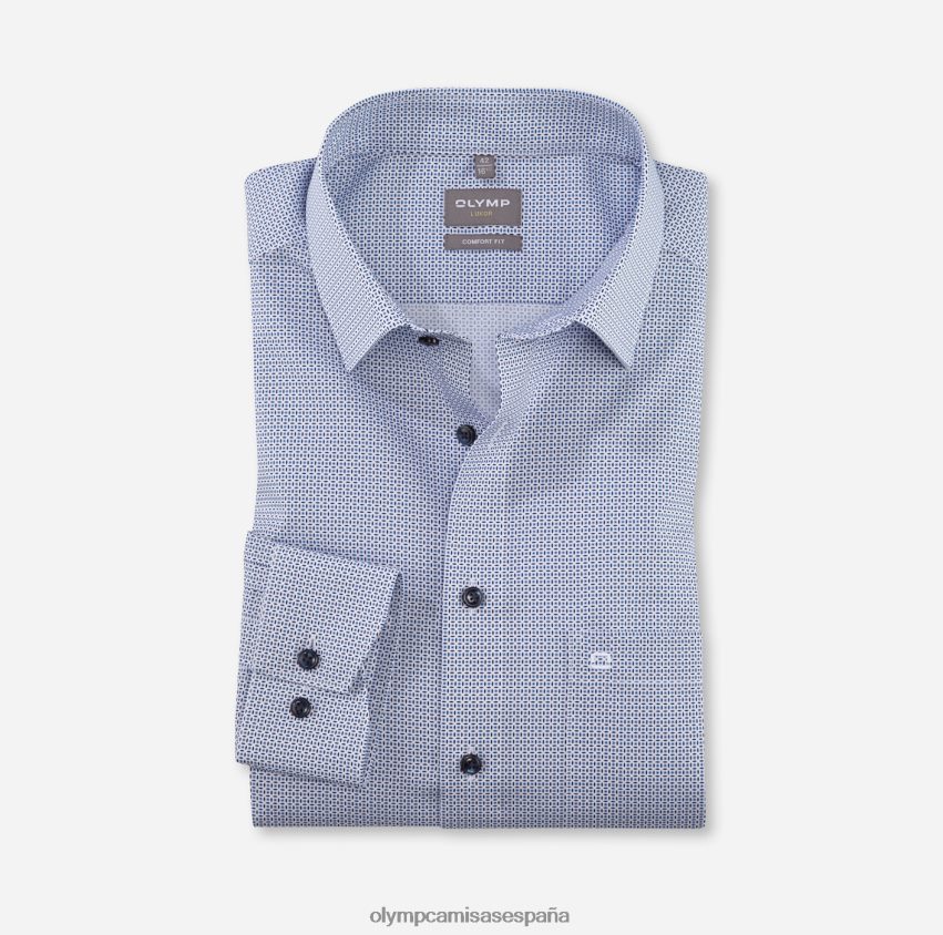 ropa OLYMP Camisa de vestir Luxor Comfort Fit, New Kent, azul 8N2F1634