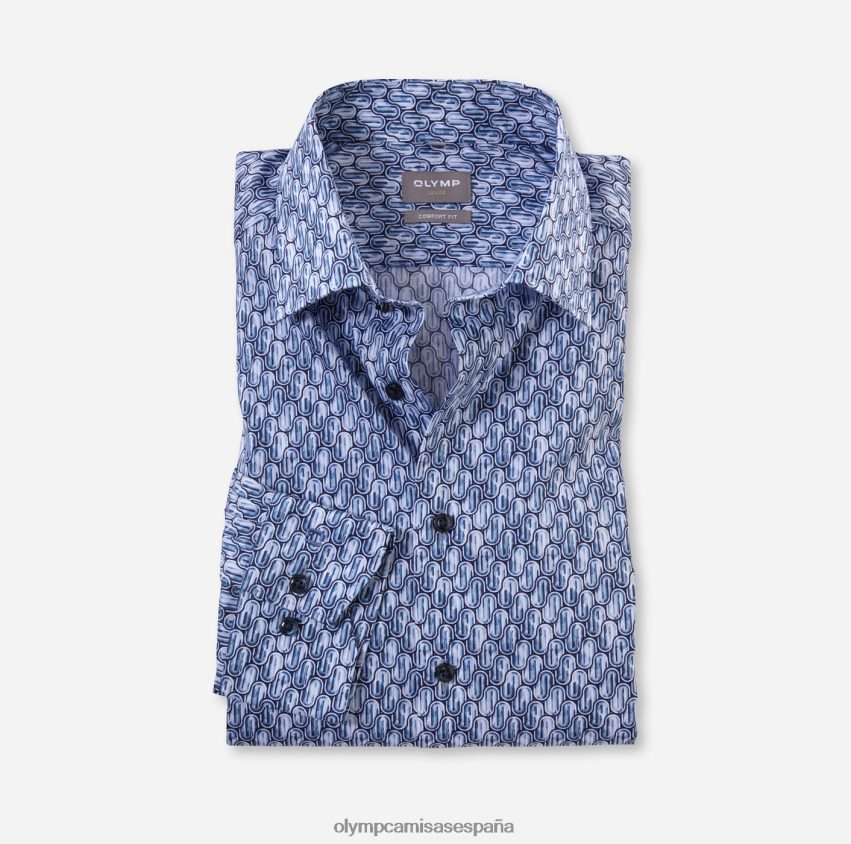 ropa OLYMP Camisa de vestir Luxor Comfort Fit, New Kent, azul 8N2F1656