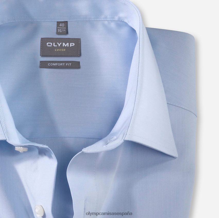 ropa OLYMP Camisa de vestir Luxor Comfort Fit, New Kent, azul 8N2F1688