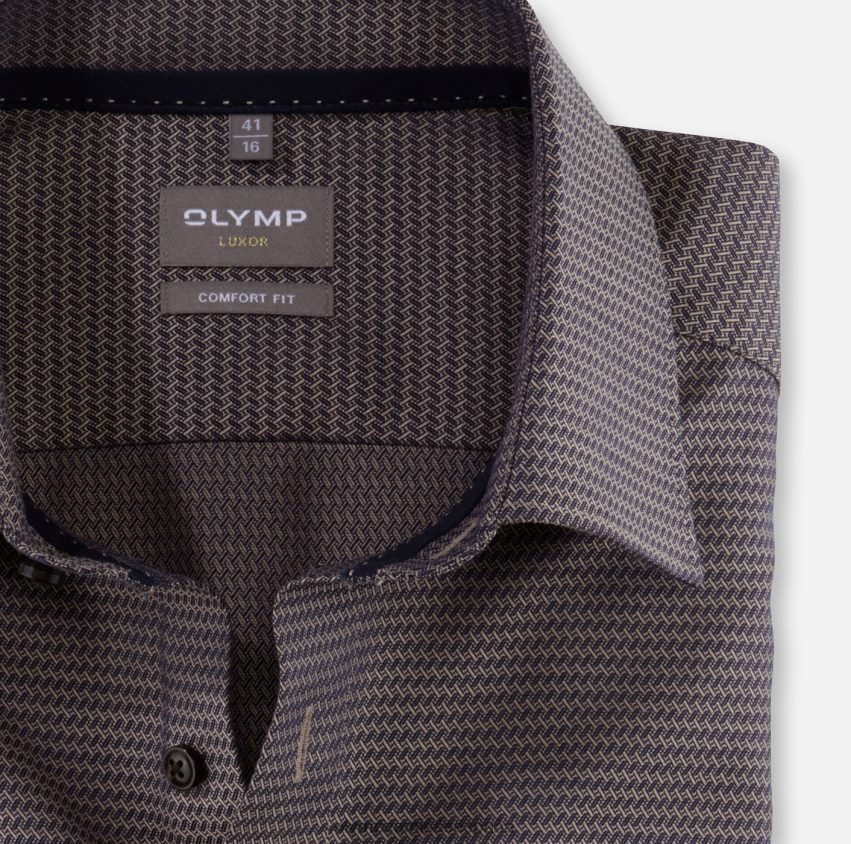 ropa OLYMP Camisa de vestir Luxor Comfort Fit, New Kent, natural 8N2F1482