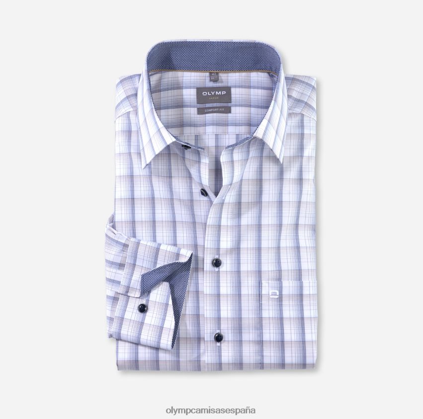 ropa OLYMP Camisa de vestir Luxor Comfort Fit, New Kent, natural 8N2F1486