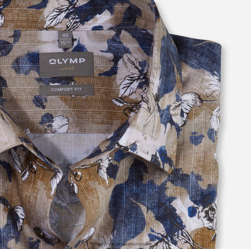 ropa OLYMP Camisa de vestir Luxor Comfort Fit, New Kent, natural 8N2F1570