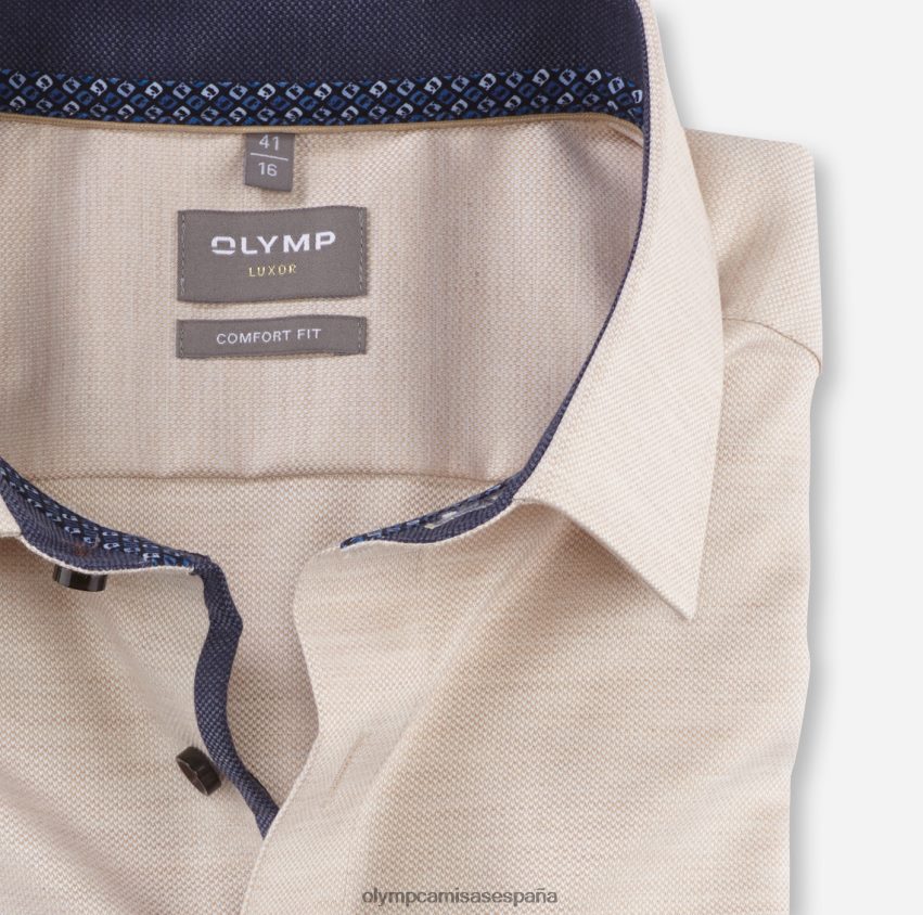 ropa OLYMP Camisa de vestir Luxor Comfort Fit, New Kent, natural 8N2F1610