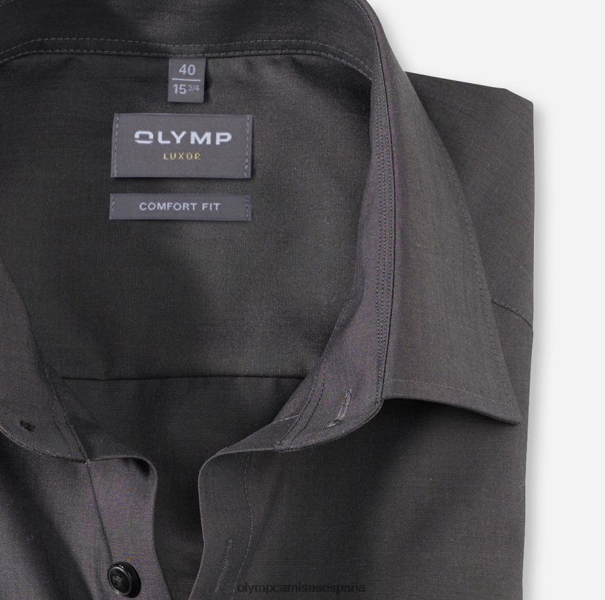 ropa OLYMP Luxor Comfort Fit, camisa business, New Kent, antracita 8N2F1684