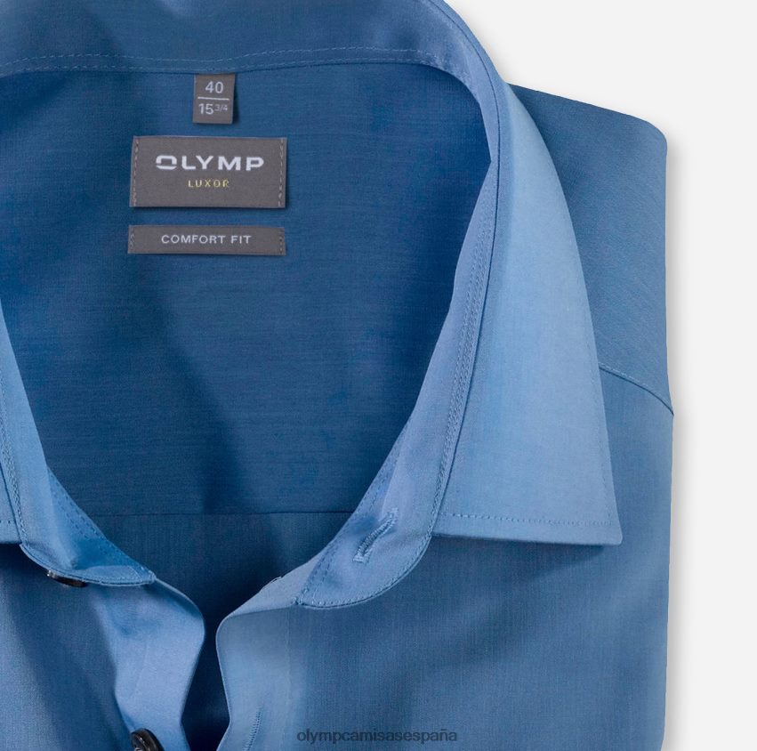 ropa OLYMP Luxor Comfort Fit, camisa business, New Kent, azul 8N2F1679