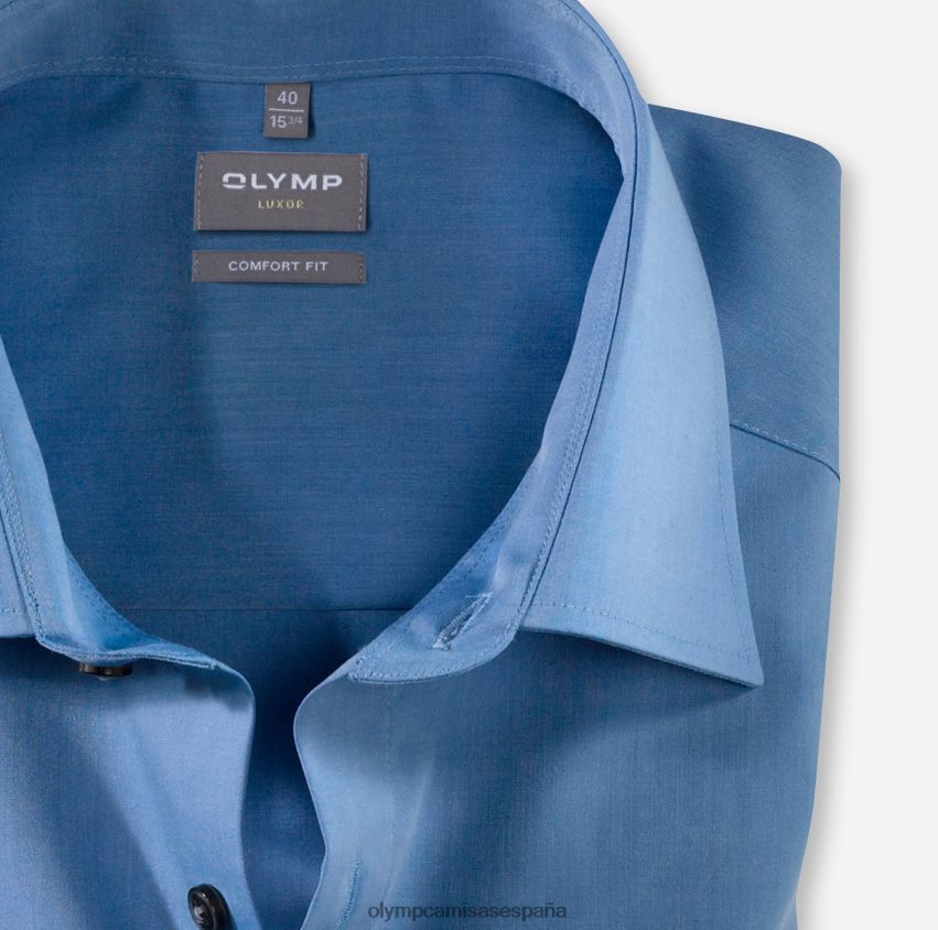 ropa OLYMP Luxor Comfort Fit, camisa business, New Kent, azul 8N2F1685