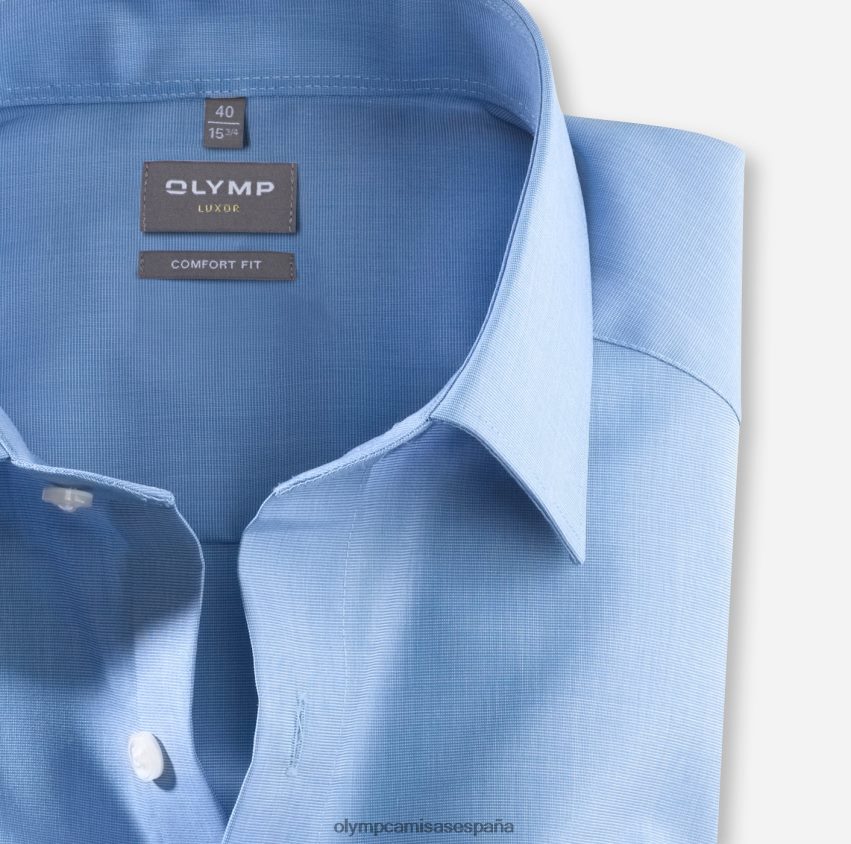 ropa OLYMP Luxor Comfort Fit, camisa business, New Kent, azul 8N2F1689