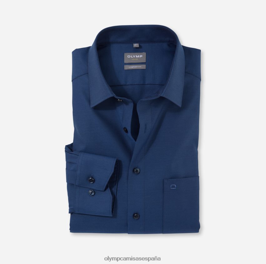 ropa OLYMP Luxor Comfort Fit, camisa business, New Kent, azul humo 8N2F1579
