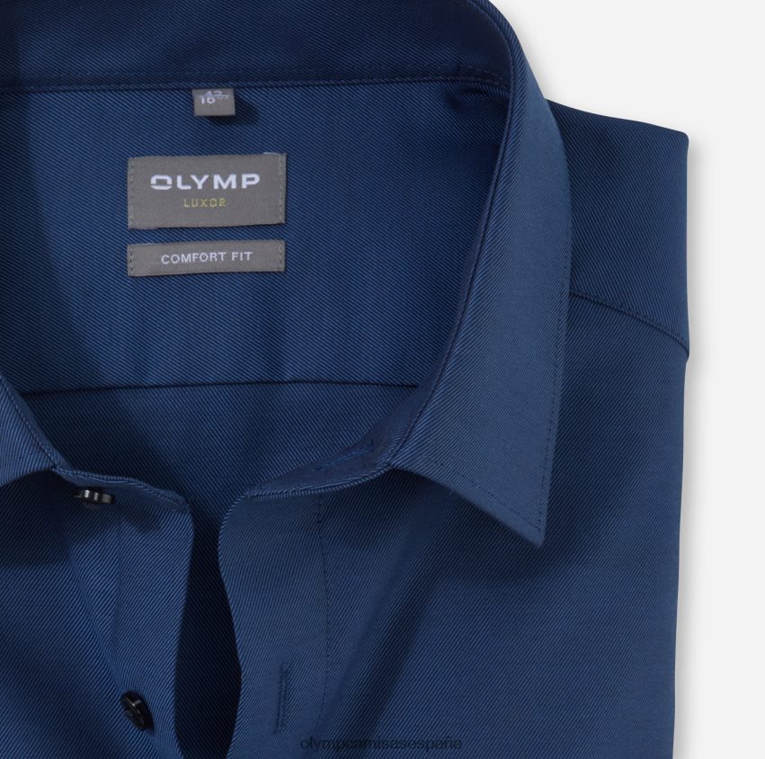 ropa OLYMP Luxor Comfort Fit, camisa business, New Kent, azul humo 8N2F1579