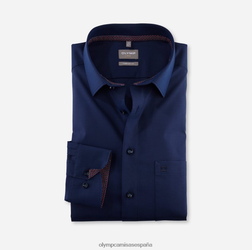ropa OLYMP Luxor Comfort Fit, camisa business, New Kent, azul medianoche 8N2F1647