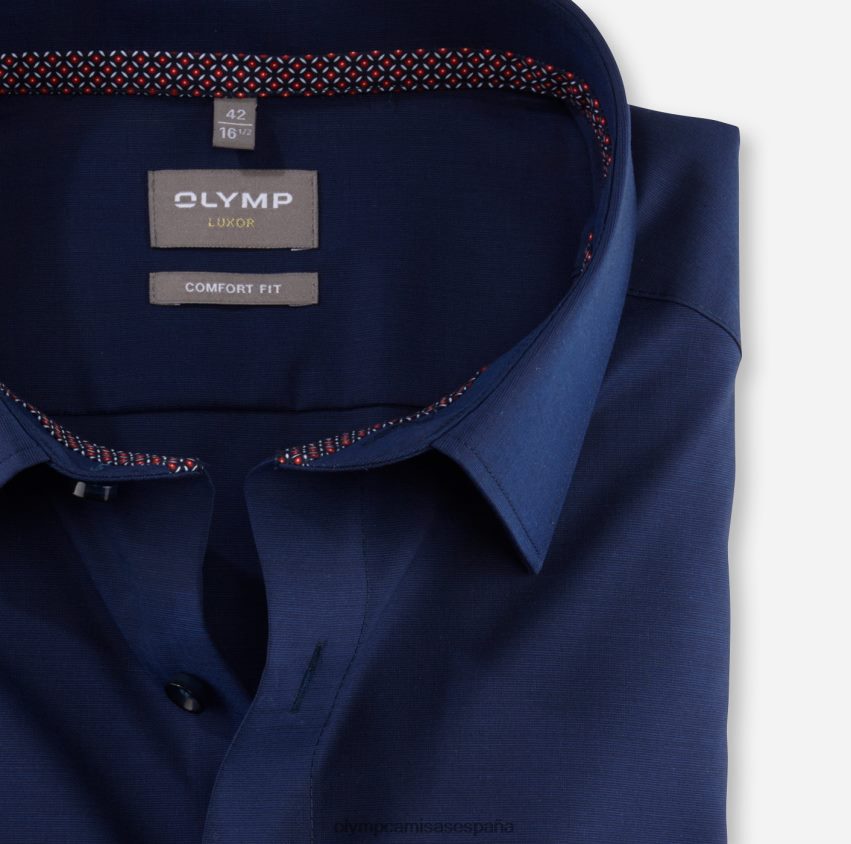 ropa OLYMP Luxor Comfort Fit, camisa business, New Kent, azul medianoche 8N2F1647