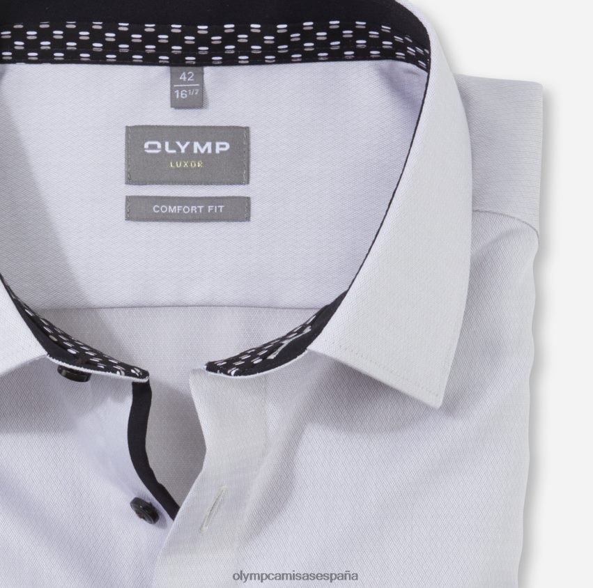 ropa OLYMP Luxor Comfort Fit, camisa business, New Kent, color topo 8N2F1524