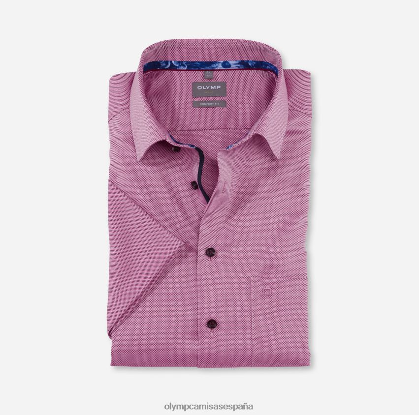 ropa OLYMP Luxor Comfort Fit, camisa business, New Kent, fucsia 8N2F1655