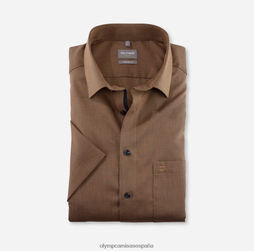 ropa OLYMP Luxor Comfort Fit, camisa business, New Kent, mandarín 8N2F1504