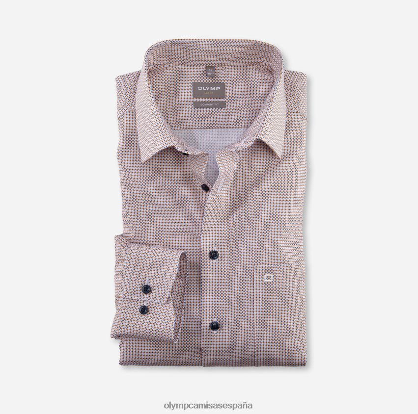 ropa OLYMP Luxor Comfort Fit, camisa business, New Kent, mandarín 8N2F1536