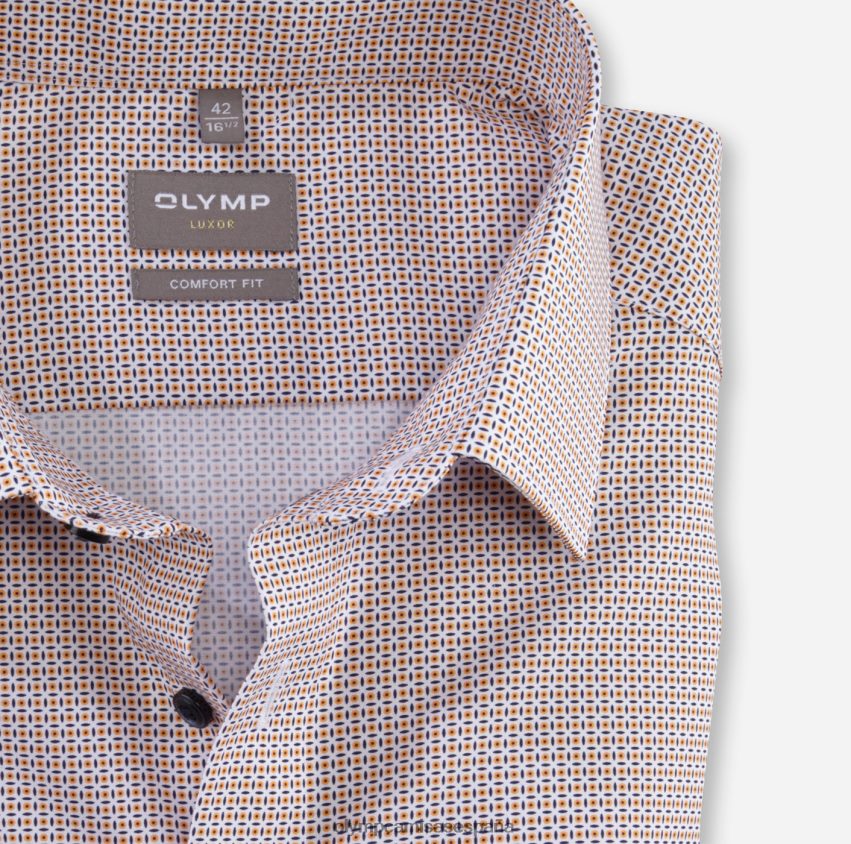 ropa OLYMP Luxor Comfort Fit, camisa business, New Kent, mandarín 8N2F1536