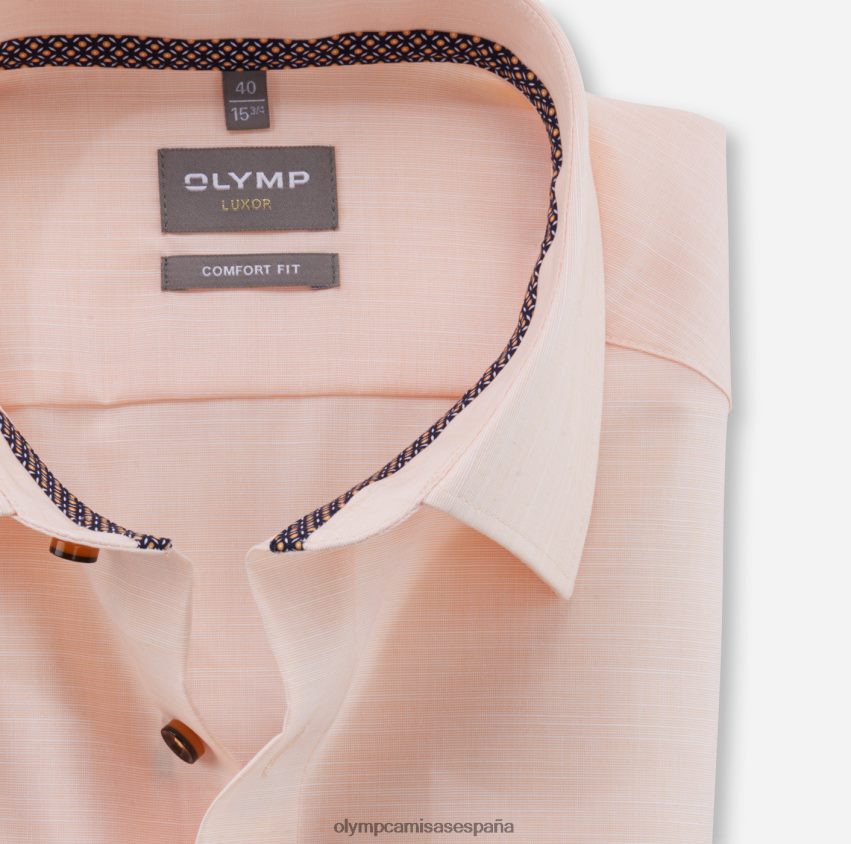 ropa OLYMP Luxor Comfort Fit, camisa business, New Kent, mandarín 8N2F1540