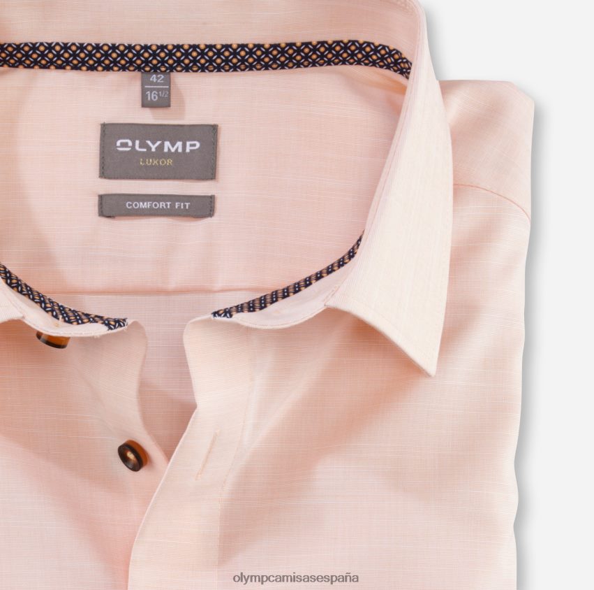 ropa OLYMP Luxor Comfort Fit, camisa business, New Kent, mandarín 8N2F1611