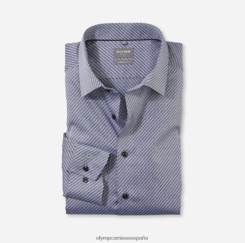 ropa OLYMP Luxor Comfort Fit, camisa business, New Kent, negro 8N2F1606