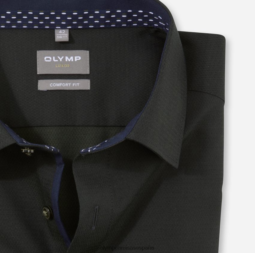 ropa OLYMP Luxor Comfort Fit, camisa business, New Kent, oliva 8N2F1612
