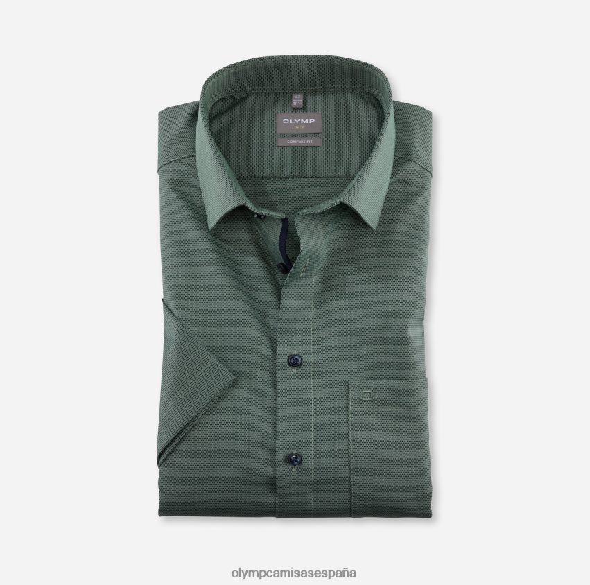 ropa OLYMP Luxor Comfort Fit, camisa business, New Kent, verde claro 8N2F1587