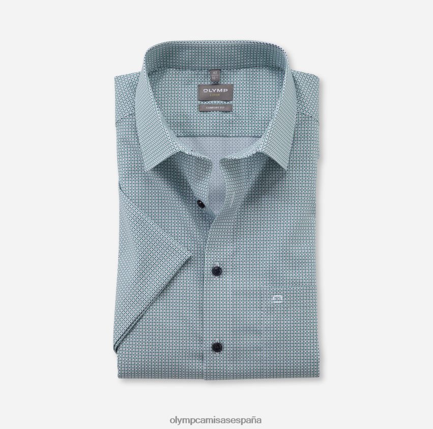 ropa OLYMP Luxor Comfort Fit, camisa business, New Kent, verde claro 8N2F1614