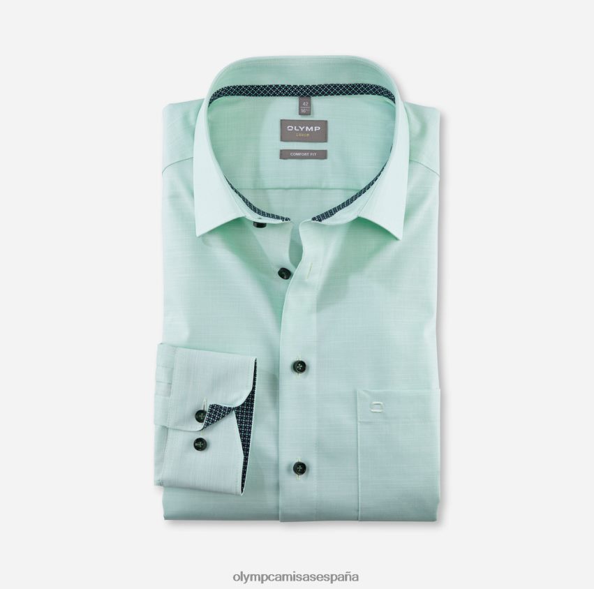 ropa OLYMP Luxor Comfort Fit, camisa business, New Kent, verde claro 8N2F1644