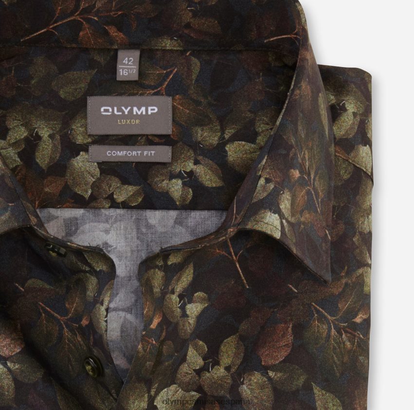 ropa OLYMP Luxor Comfort Fit, camisa business, New Kent, verde lima 8N2F1660