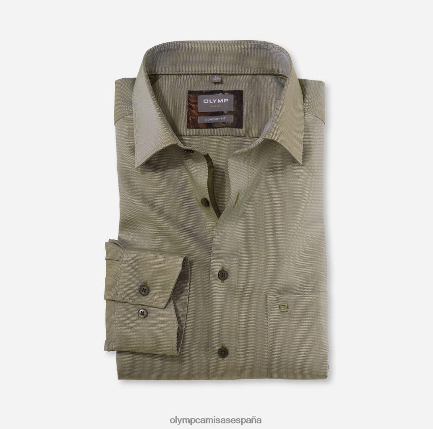 ropa OLYMP Luxor Comfort Fit, camisa business, New Kent, verde lima 8N2F1661