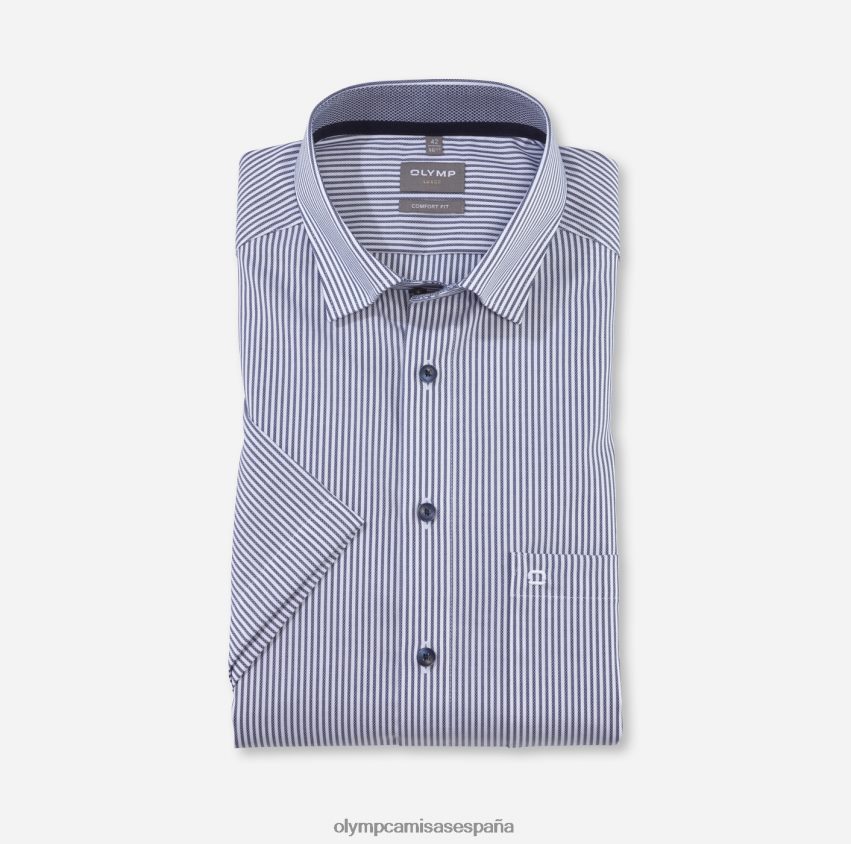 ropa OLYMP Luxor Comfort Fit, camisa business, con botones, marino 8N2F1558