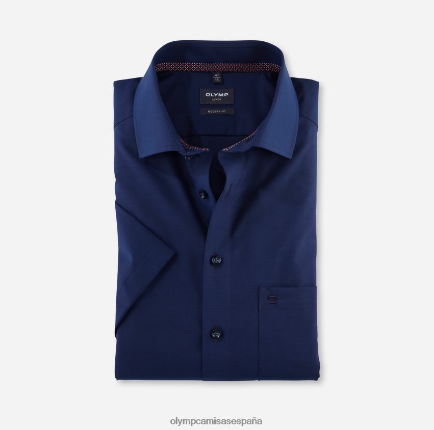 ropa OLYMP Luxor Modern Fit, camisa business, Global Kent, azul medianoche 8N2F1226