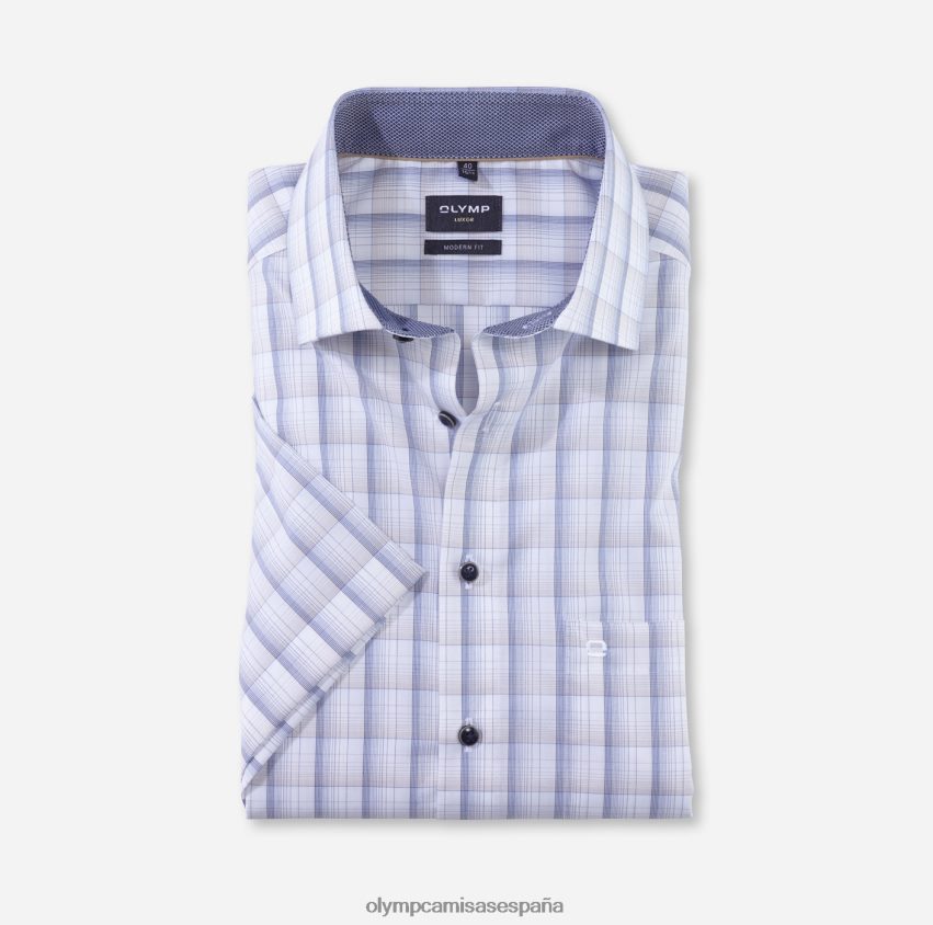 ropa OLYMP Luxor Modern Fit, camisa business, Global Kent, natural 8N2F1128