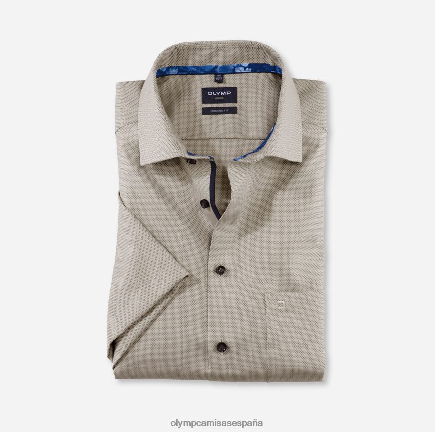 ropa OLYMP Luxor Modern Fit, camisa business, Global Kent, natural 8N2F1146